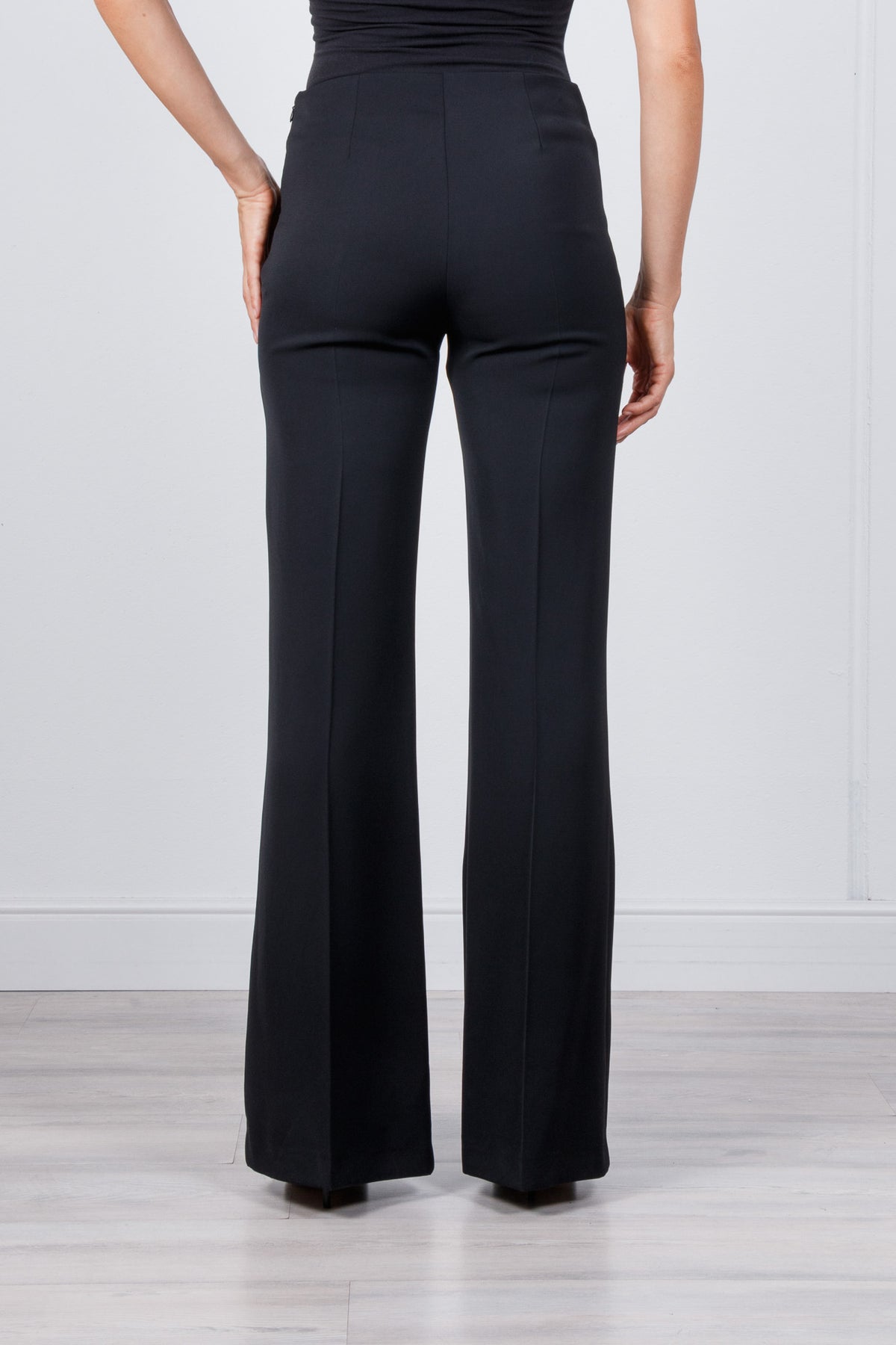 Pantalone palazzo a vita alta