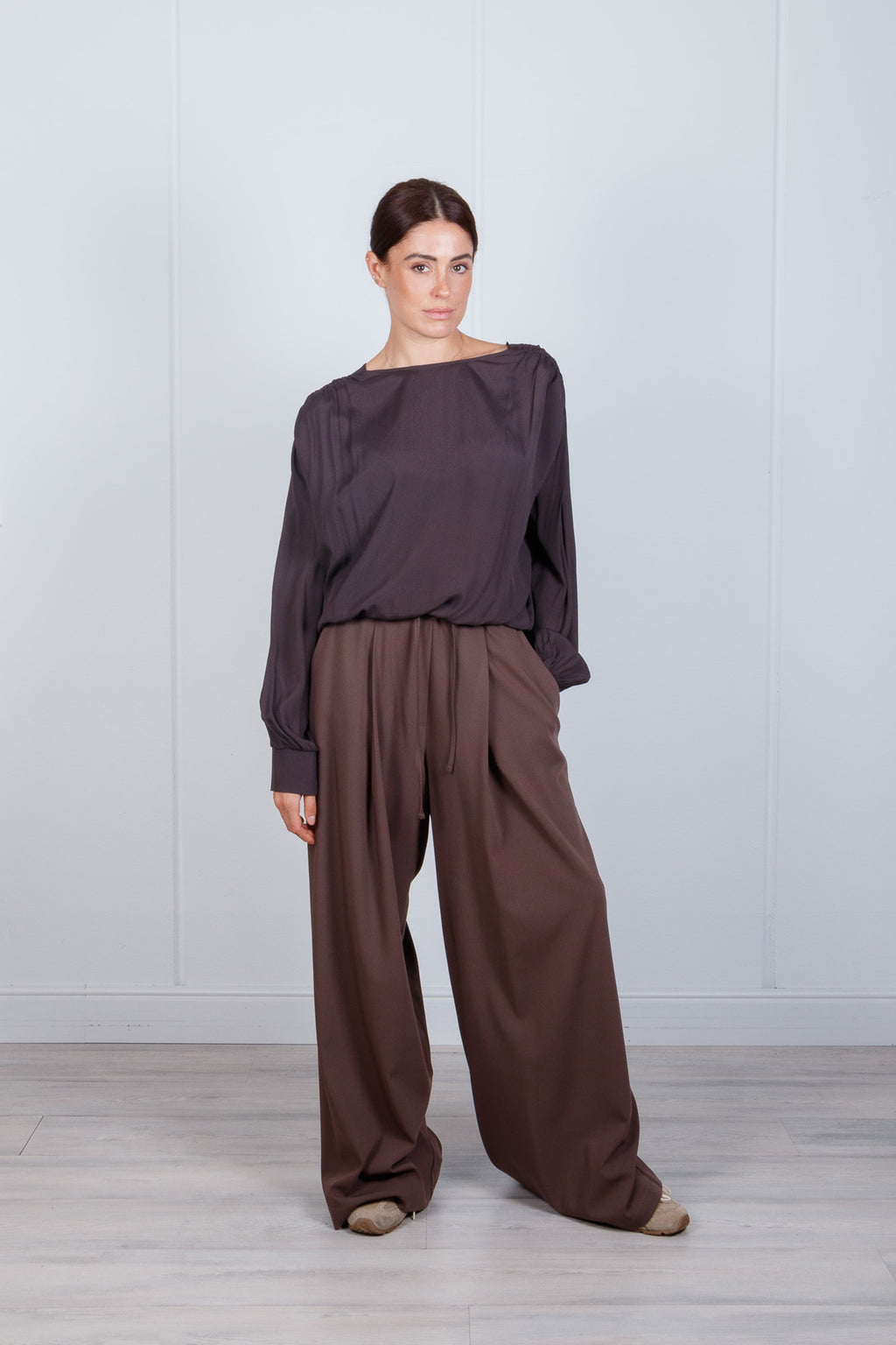 Pantalone wide flowy