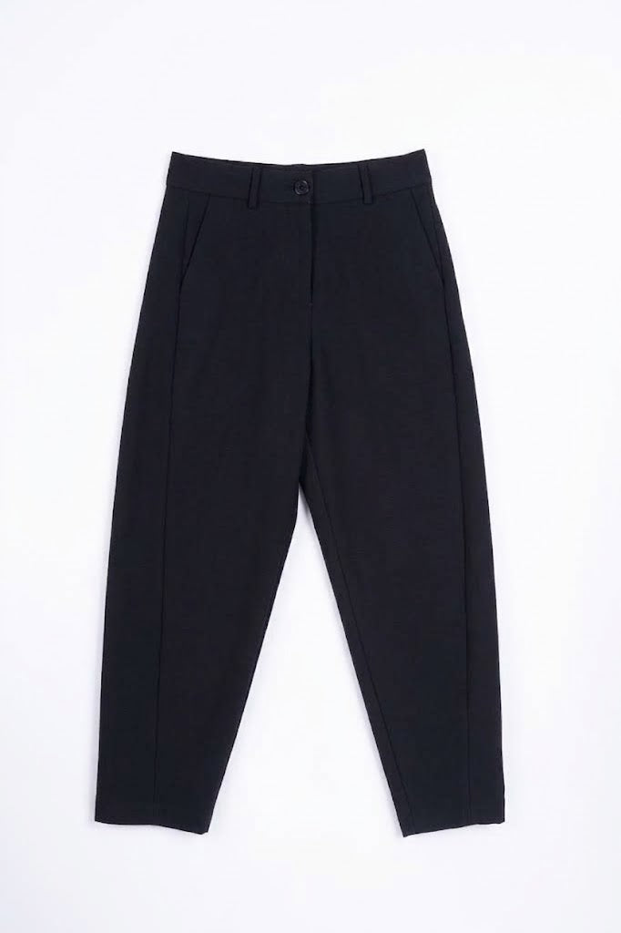Pantalone vita alta tapered
