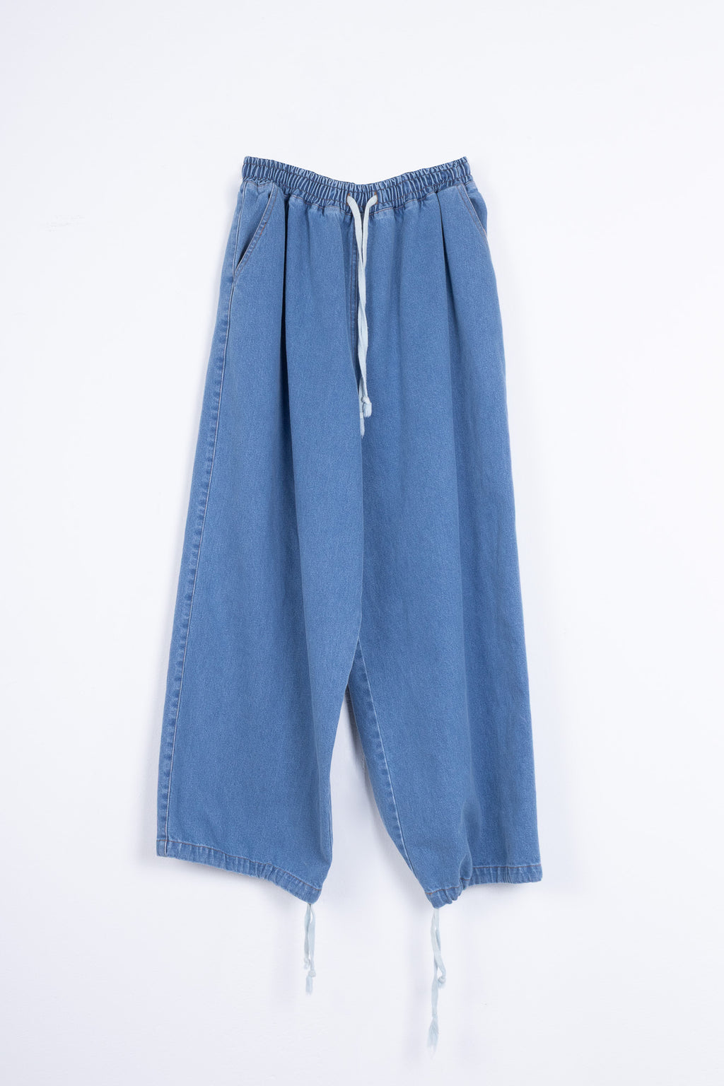 Pantalone denim oversize