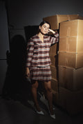 Blazer Sagomato in Check