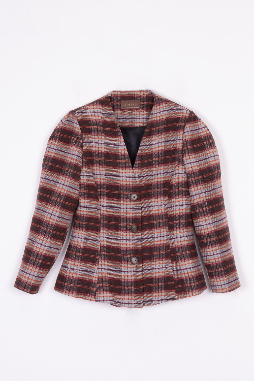 Blazer Sagomato in Check