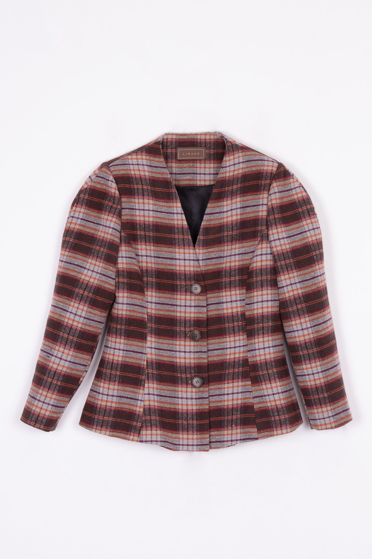Blazer Sagomato in Check