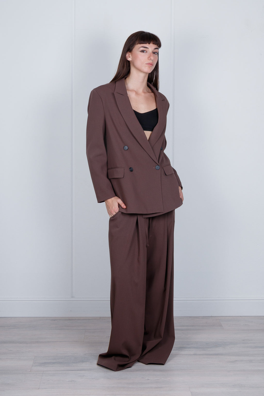 Blazer doppiopetto oversize