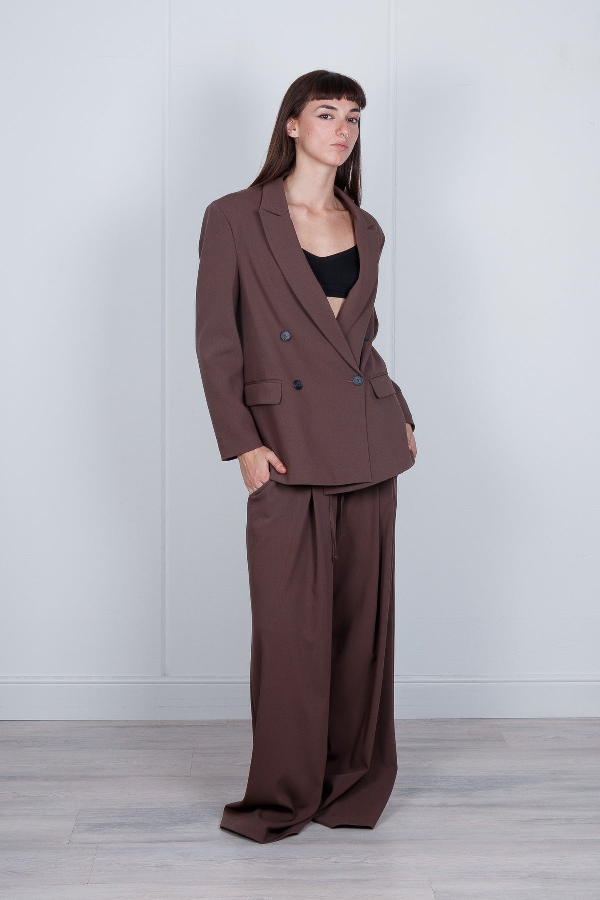 Blazer doppiopetto oversize