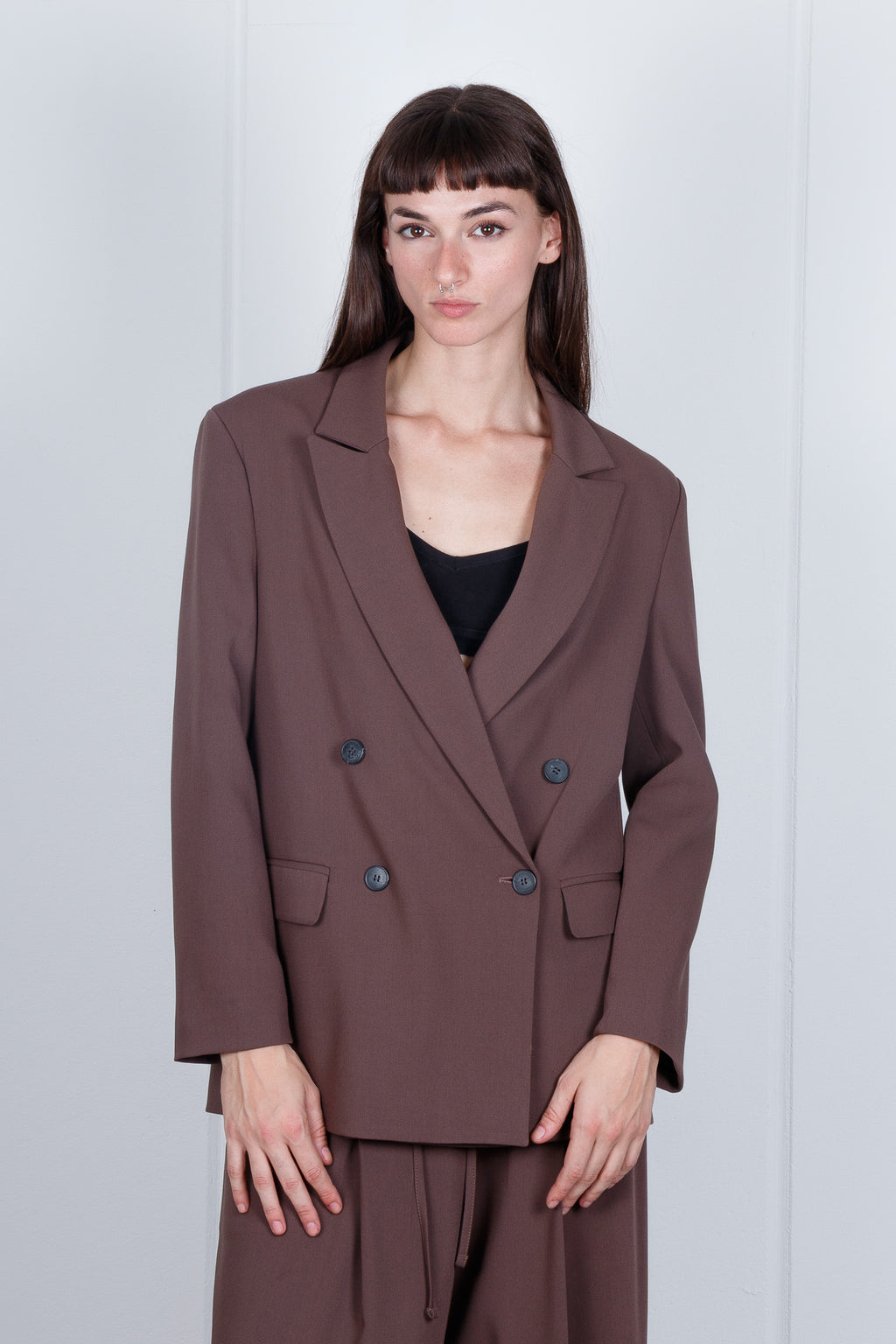Blazer doppiopetto oversize