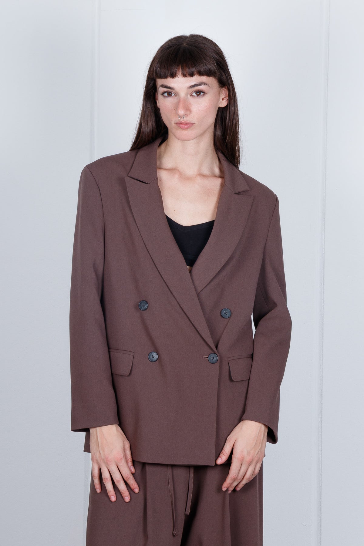Blazer doppiopetto oversize